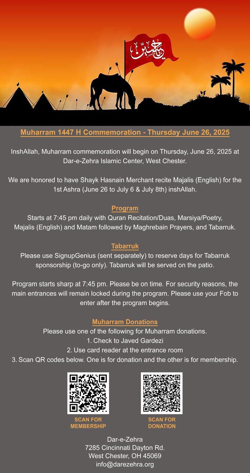 Muharram Commemoration